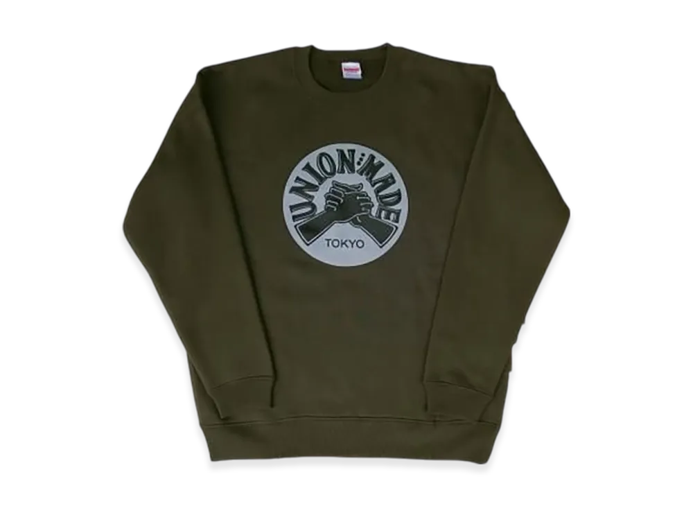 STABRIDGE Circus x The Apartment Union Made Crew Neck Sweat "Olive"