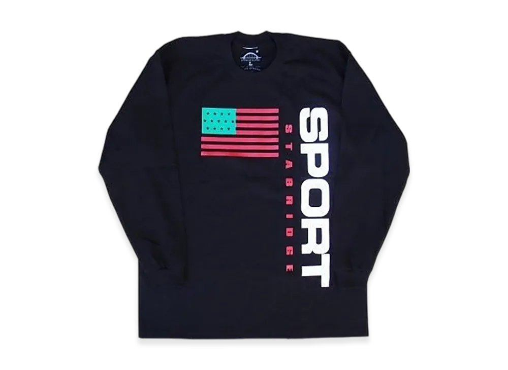 STABRIDGE Ebonics L/S Tee "Black"
