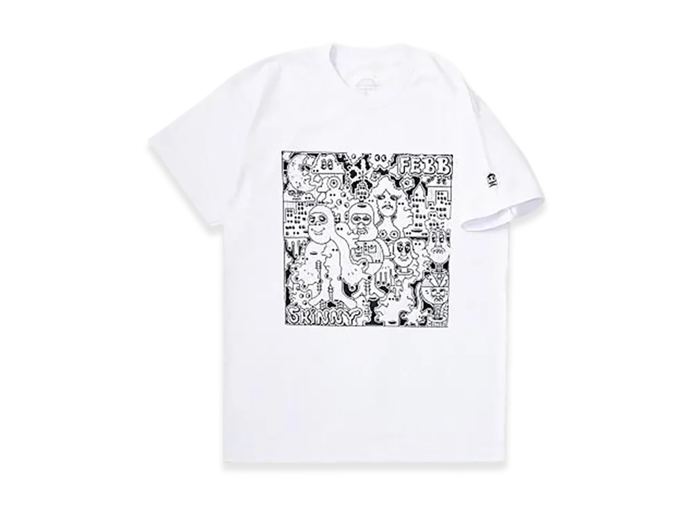 STABRIDGE Febb /SKINNY Tee "White"
