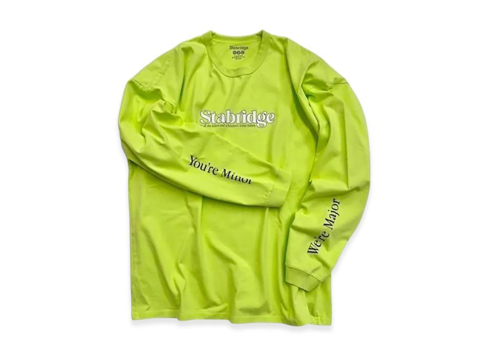 STABRIDGE Murderers L/S Tee "Lime"