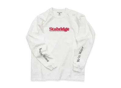 STABRIDGE Murderers L/S Tee "White"