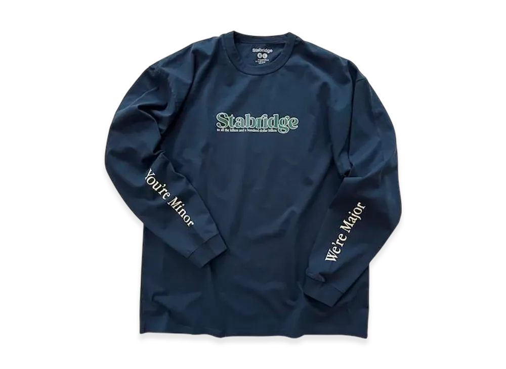 STABRIDGE Murderers L/S Tee "Stb Navy"