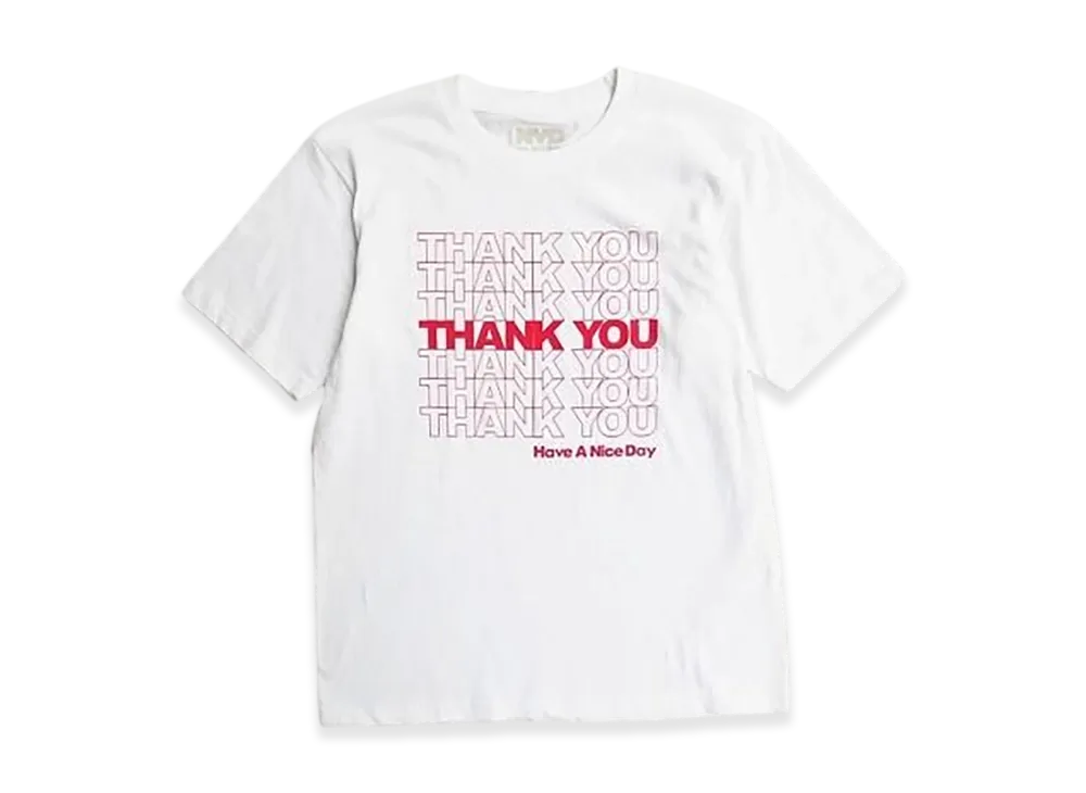 STABRIDGE New York Depot Thank You Tee "White"
