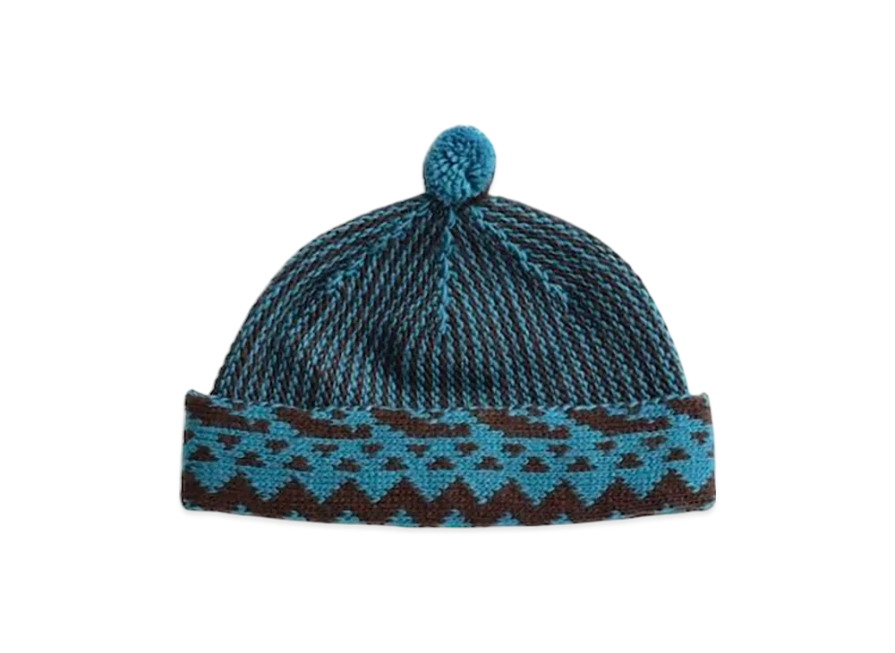 STABRIDGE Pakistan Beanie "Dark Teal/Brown"