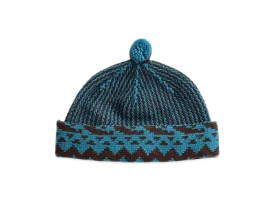 STABRIDGE Pakistan Beanie "Dark Teal/Brown"
