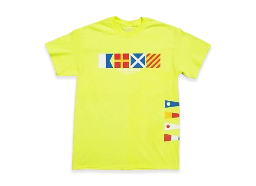 STABRIDGE Sailing Army Tee "Neon Yellow"