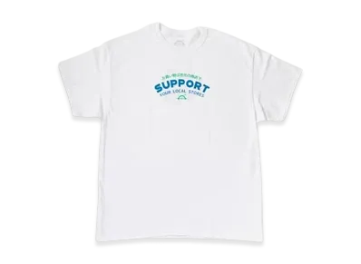 STABRIDGE Support Your Local Stores Tee "White"