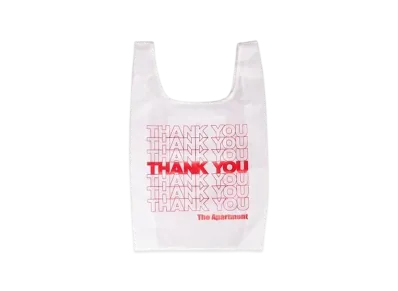 STABRIDGE Thank You Packable Bag "White"