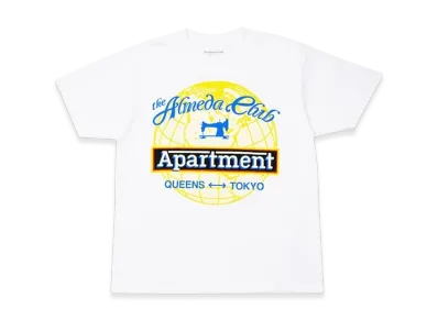 STABRIDGE The Almeda Club x The Apartment Globe T-Shirt "White"