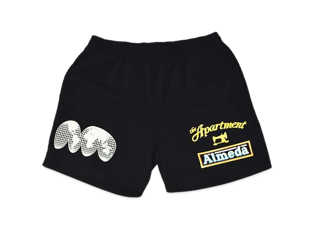 STABRIDGE The Almeda Club x The Apartment Hemisphere Shorts "Black"
