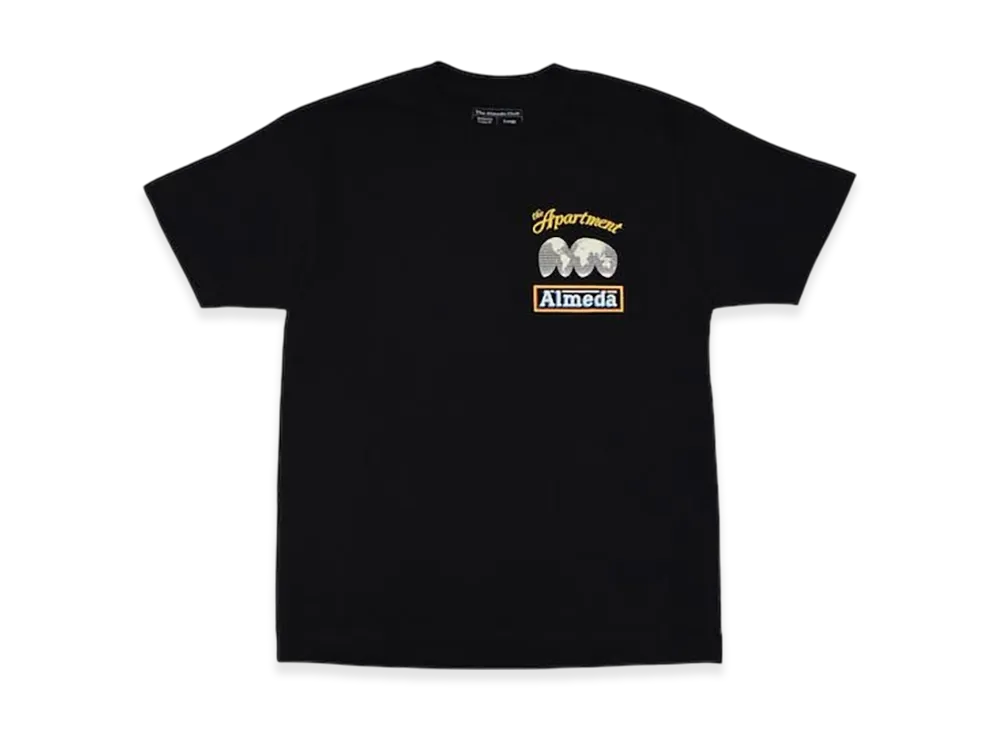 STABRIDGE The Almeda Club x The Apartment Hemisphere T-Shirt "Black"