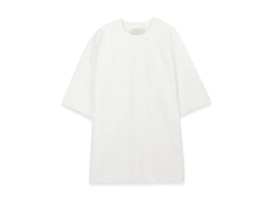 STUDIO NICHOLSON Crew Neck T-Shirt Harlow "White"
