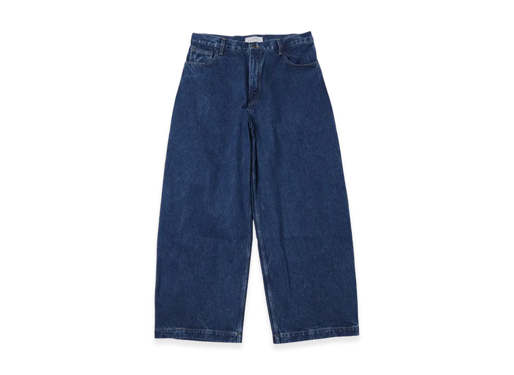 STUDIO NICHOLSON Zip Fly Jeans Paolo "Indigo"
