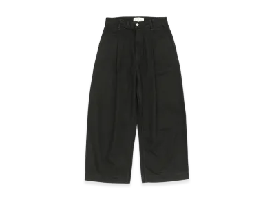 STUDIO NICHOLSON Zip Fly Jeans Puch "Black"