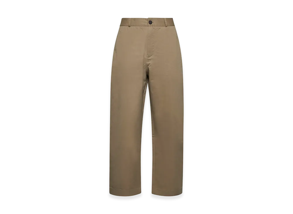 STUDIO NICHOLSON Slim Curved Leg Pant "Beige"