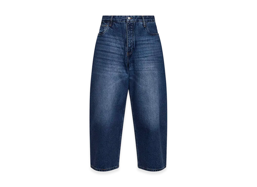 STUDIO NICHOLSON Jeans "Worn Wash Indigo"