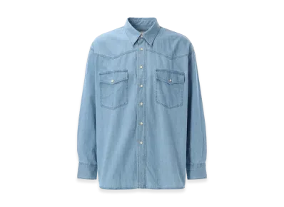 STUDIO NICHOLSON Shirts "Blue"