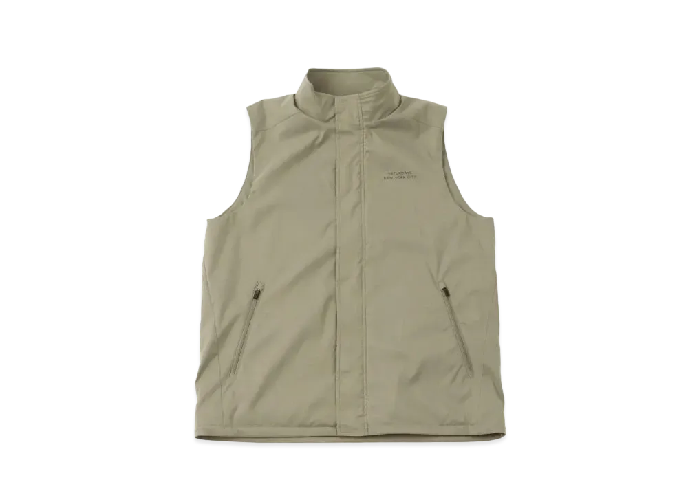 Saturdays NYC Solotex Stretch Rip Octa Lining Vest "Green"