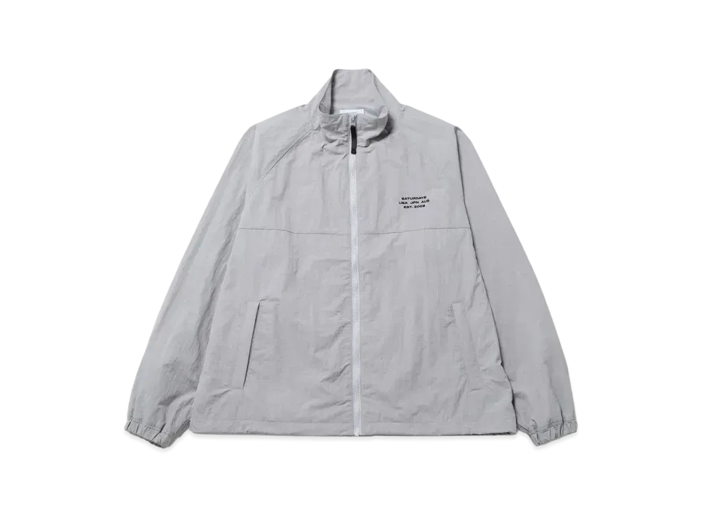 Saturdays NYC Training Jacket "Light Grey"