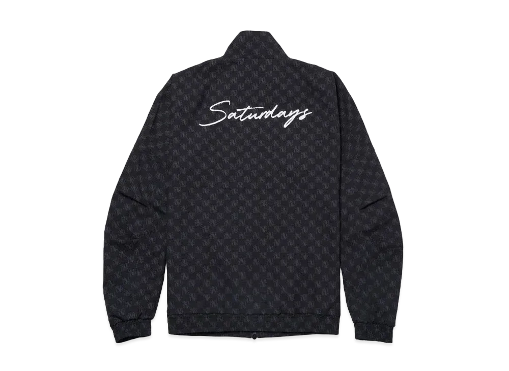 Saturdays NYC Seersucker Blouson "Black Print"