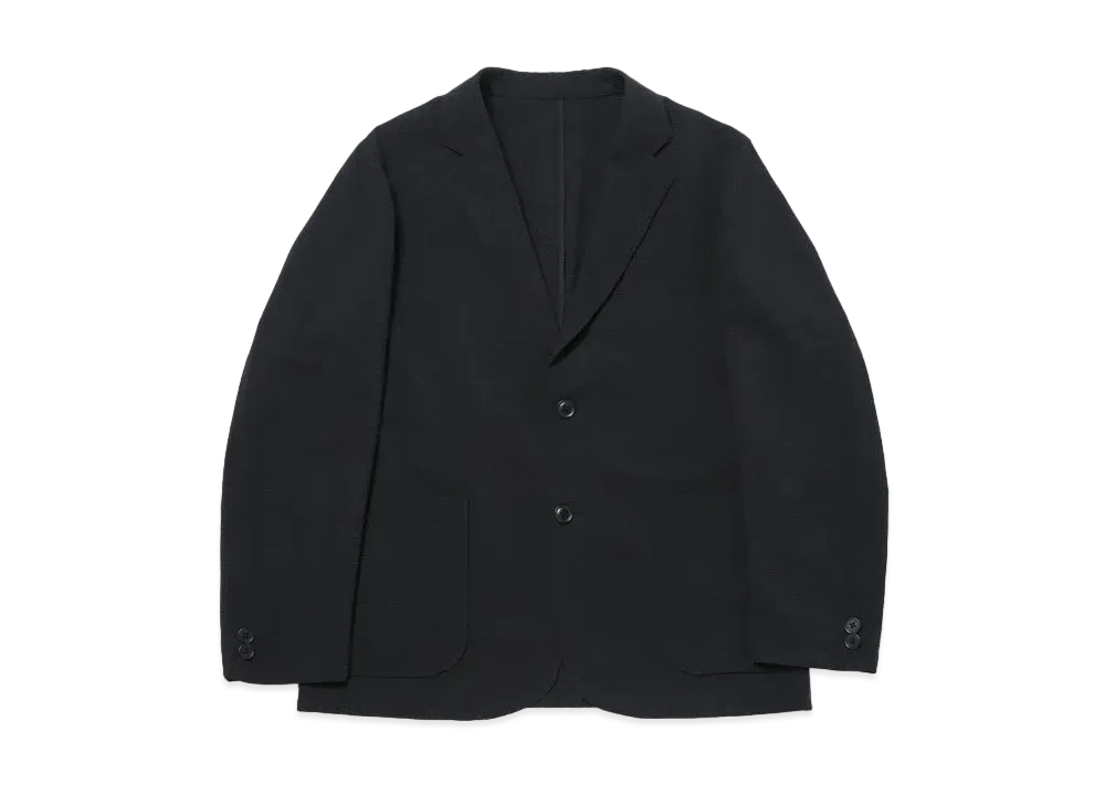 Saturdays NYC Seersucker Jacket "Black"