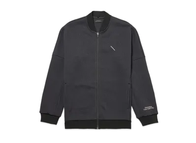 Saturdays NYC Quilt Jacquard Full Zip Jacket "Black"
