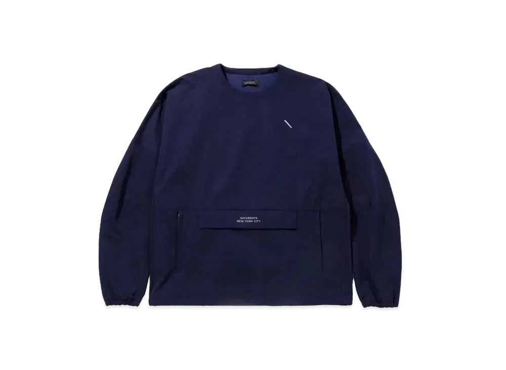 Saturdays NYC Windblock Pullover "Navy"
