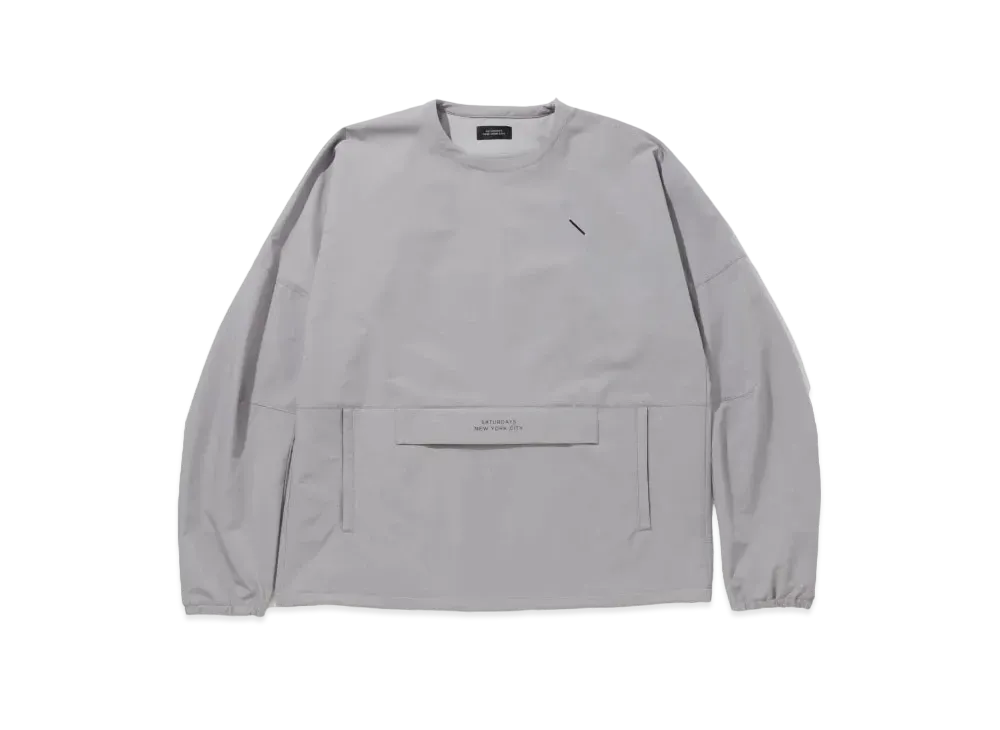 Saturdays NYC Windblock Pullover "Grey"