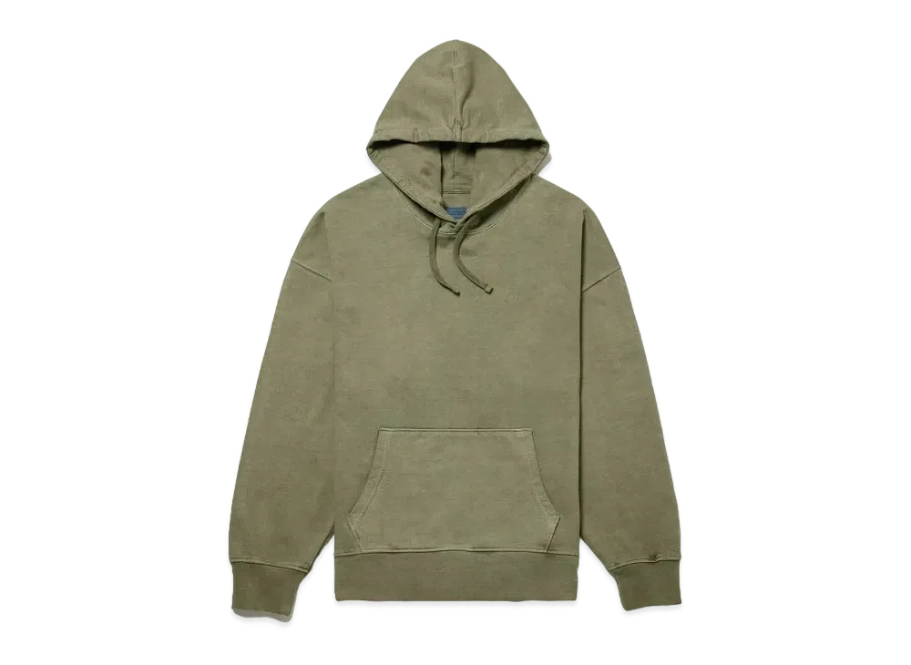 Saturdays NYC Warren Pigment Dyed Hoodie "Olive"