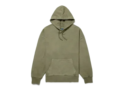 Saturdays NYC Warren Pigment Dyed Hoodie "Olive"