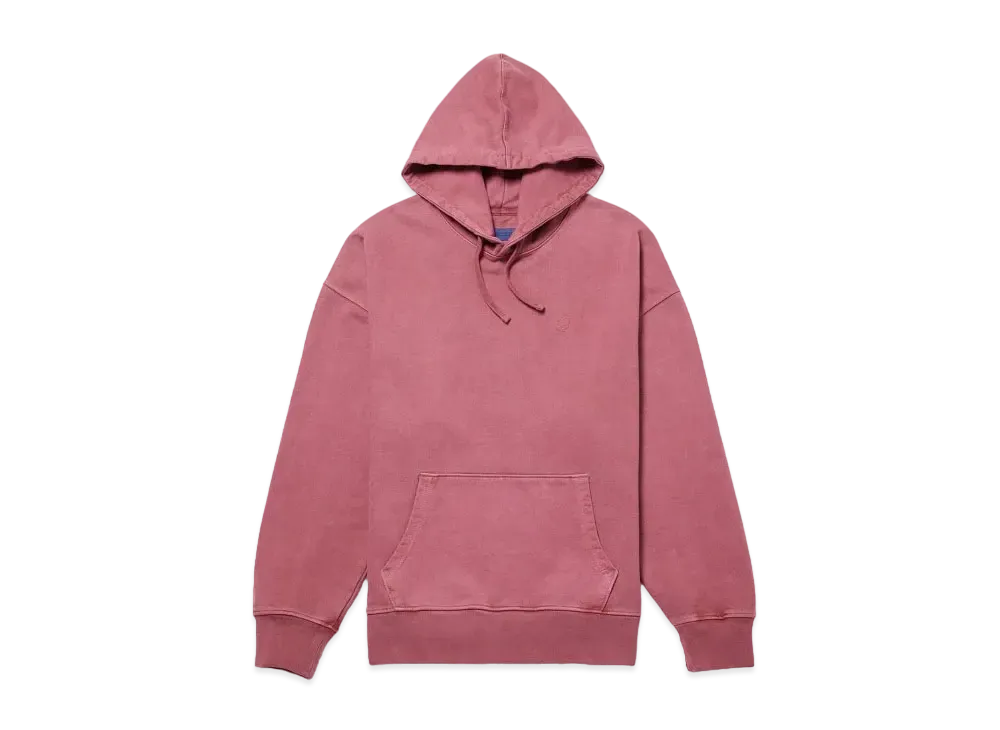 Saturdays NYC Warren Pigment Dyed Hoodie "Red"