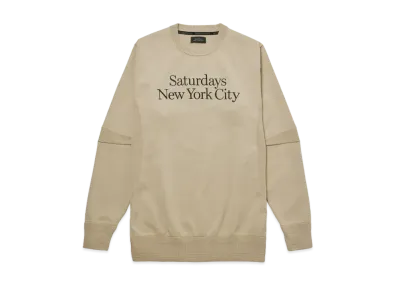 Saturdays NYC Millerstandard 14G Pull Over Sweater "Beige"