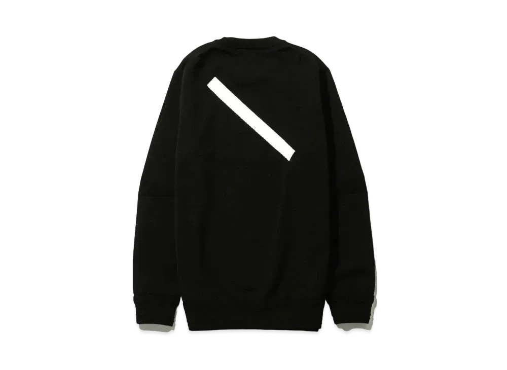 Saturdays NYC Slash Crew Sweater "Black"