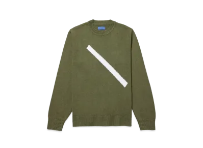 Saturdays NYC Greg Slash Sweater "Olive"