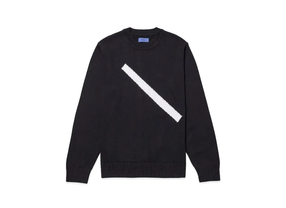 Saturdays NYC Greg Slash Sweater "Black"