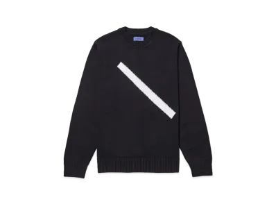 Saturdays NYC Greg Slash Sweater "Black"