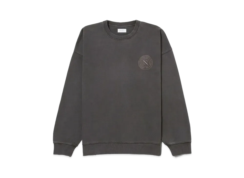 Saturdays NYC Pigment Dye Circle Sweat "Black"