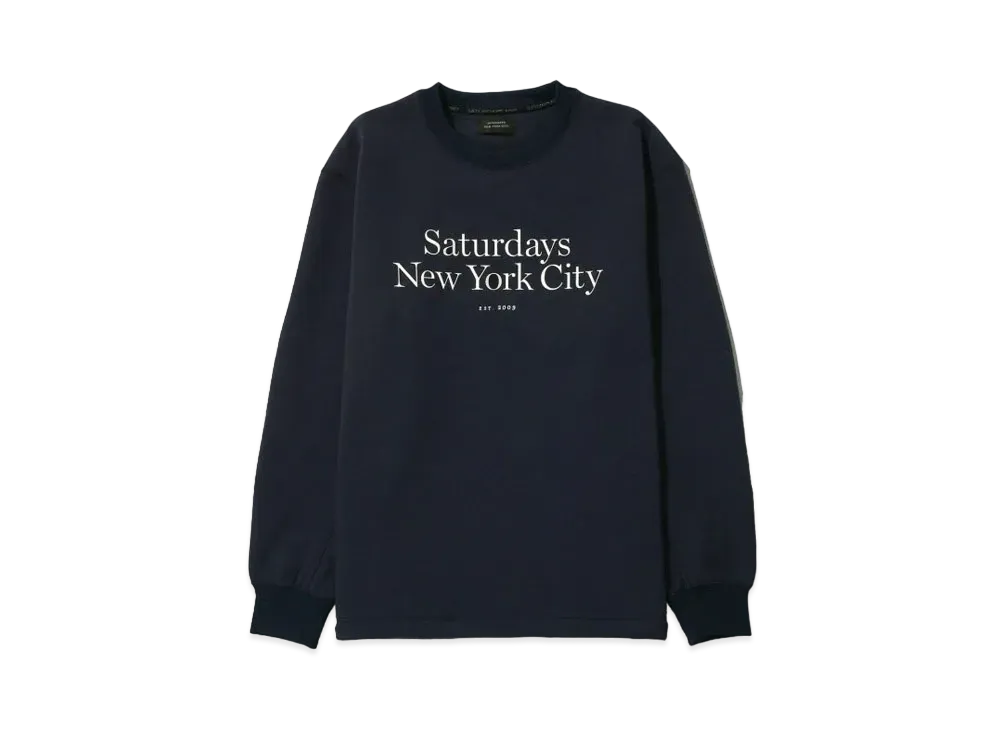 Saturdays NYC Sweat Pullover "Navy"