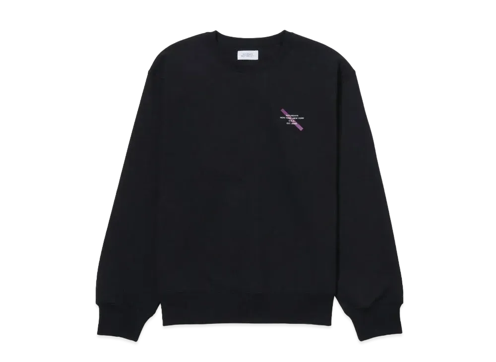 Saturdays NYC Bowery Gotham Slash Chest "Black"