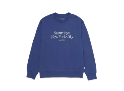 Saturdays NYC Bowery Miller Standard Crew "Blue"