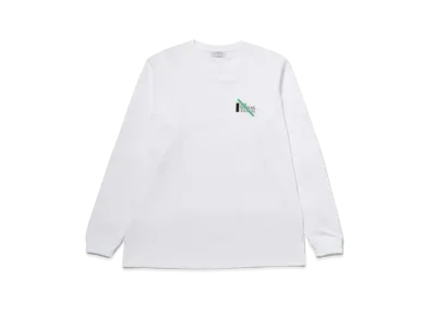 Saturdays NYC x The Surfers Journal Logo LS Tee 2 "White"