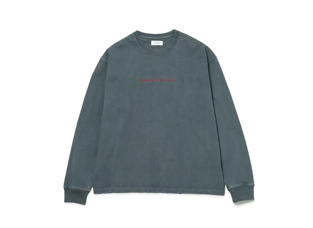 Saturdays NYC Heavy Weight Pigment L/S Tee "Purple"