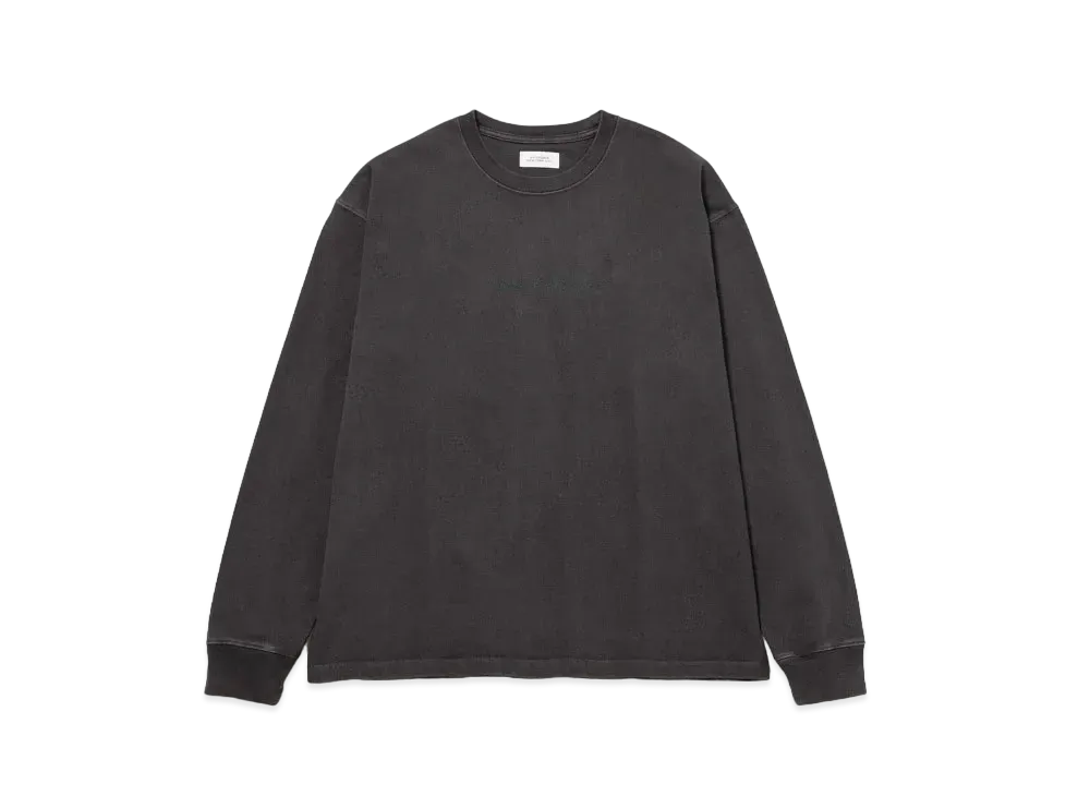 Saturdays NYC Heavy Weight Pigment L/S Tee "Black"