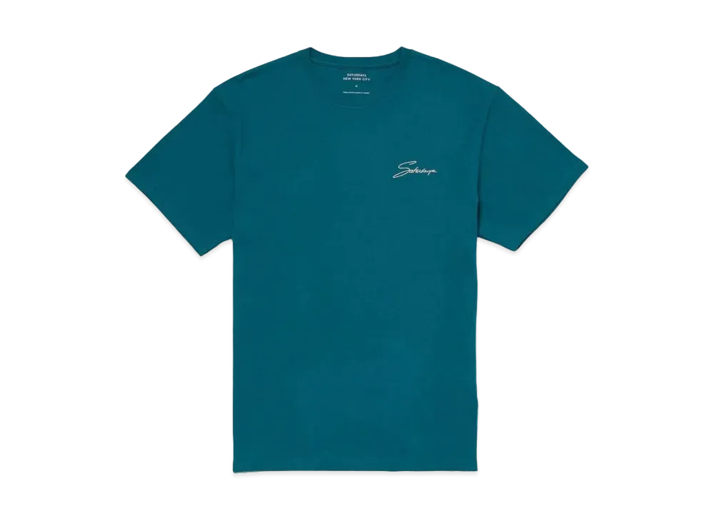 Saturdays NYC Signature Standard Short Sleeve Tee "Green"
