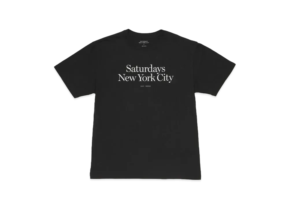 Saturdays NYC x FRAGMENT Short Sleeve T-Shirt 