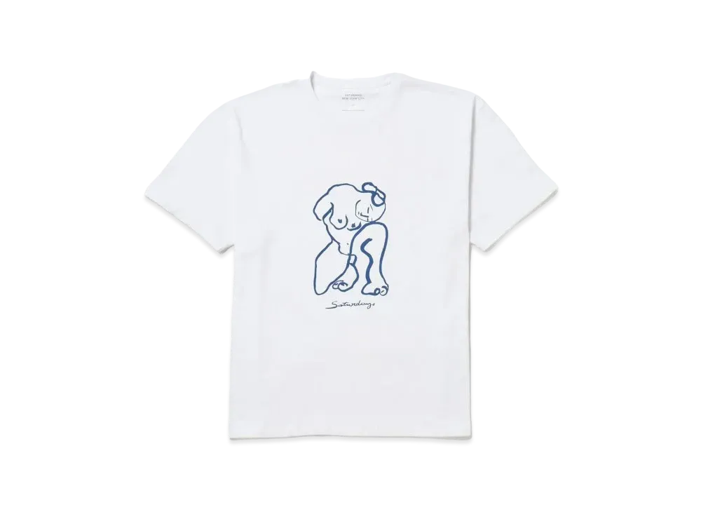 Saturdays NYC Philippine Relaxed Fit SS Tee "White"