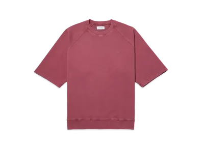 Saturdays NYC Pigment Dye Slash Sweat S/S Tee "Wine"