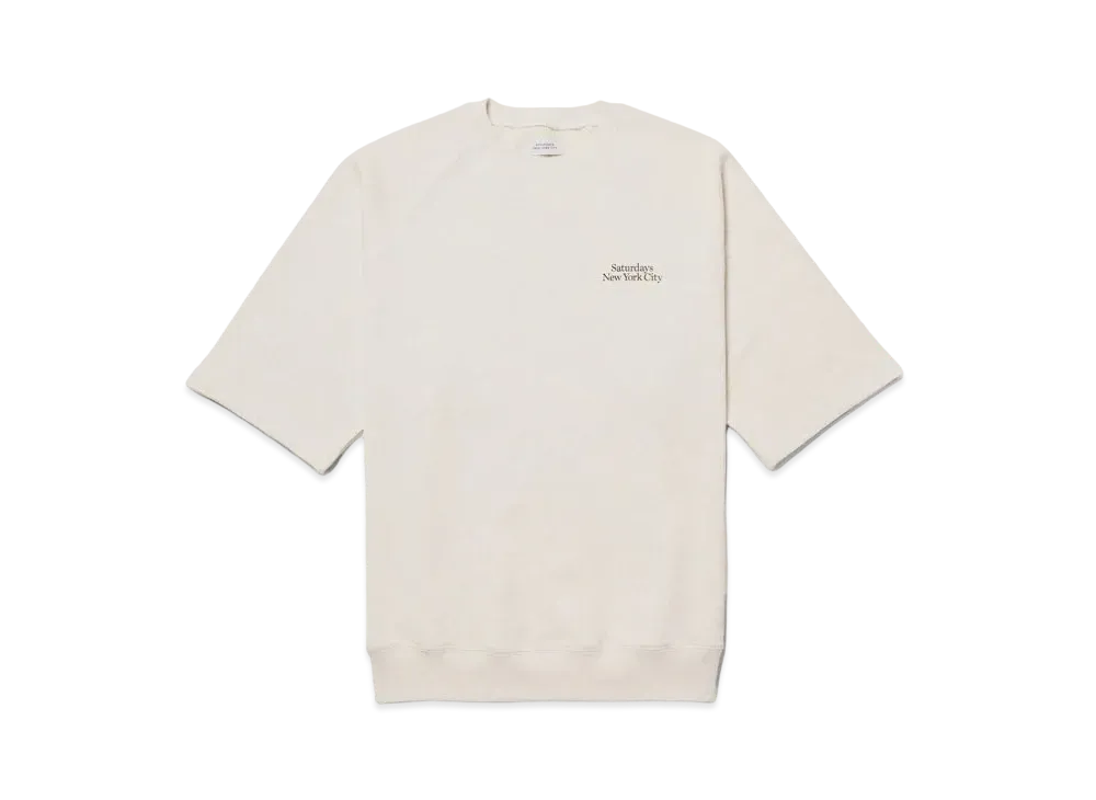 Saturdays NYC Miller Standard Sweat S/S Tee "Beige"