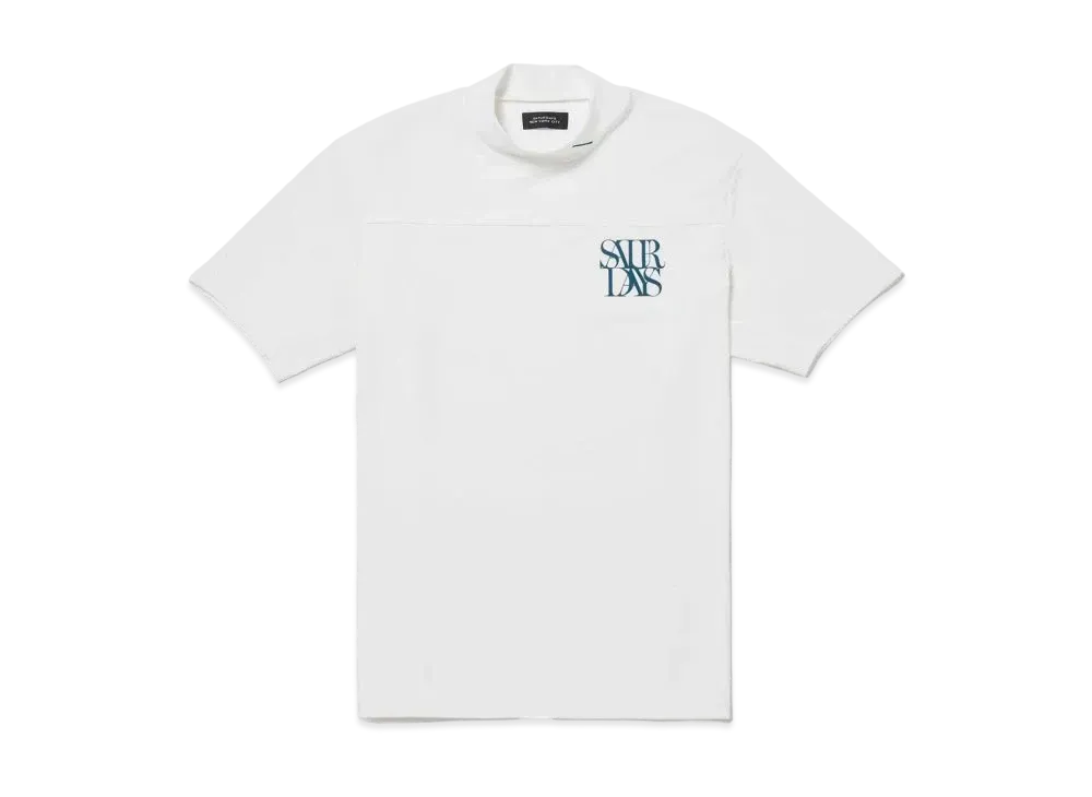 Saturdays NYC Pocket Mock Shirt S/S "White"