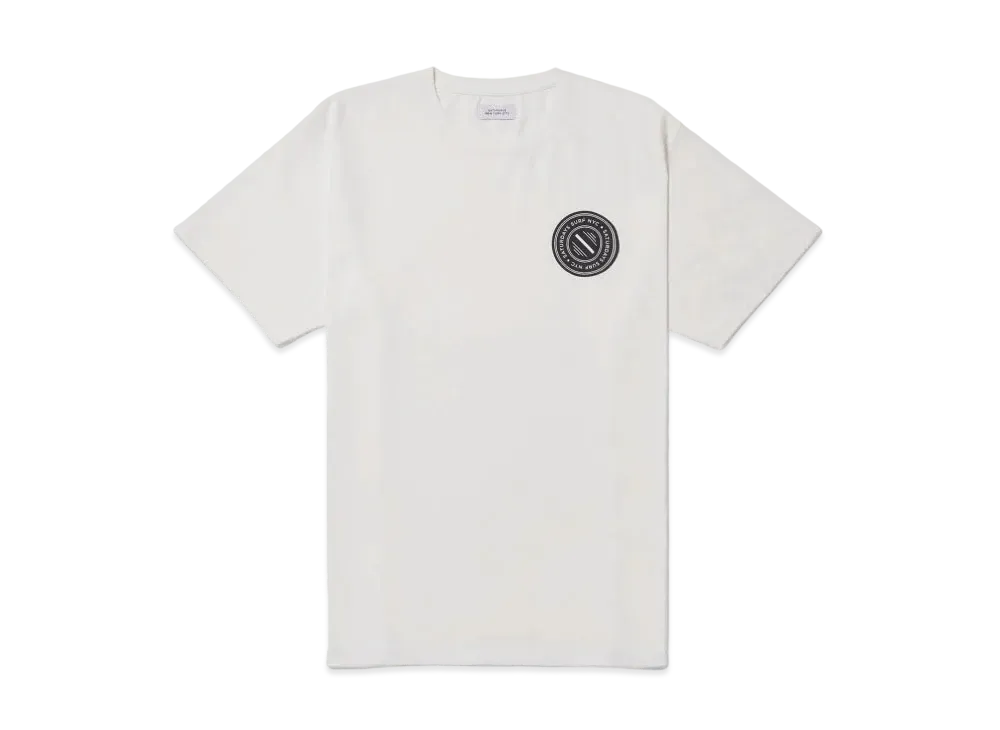 Saturdays NYC Pigment Circle Tee "White"